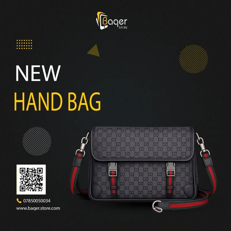 Gucci GG Embossed Messenger Shoulder Bag