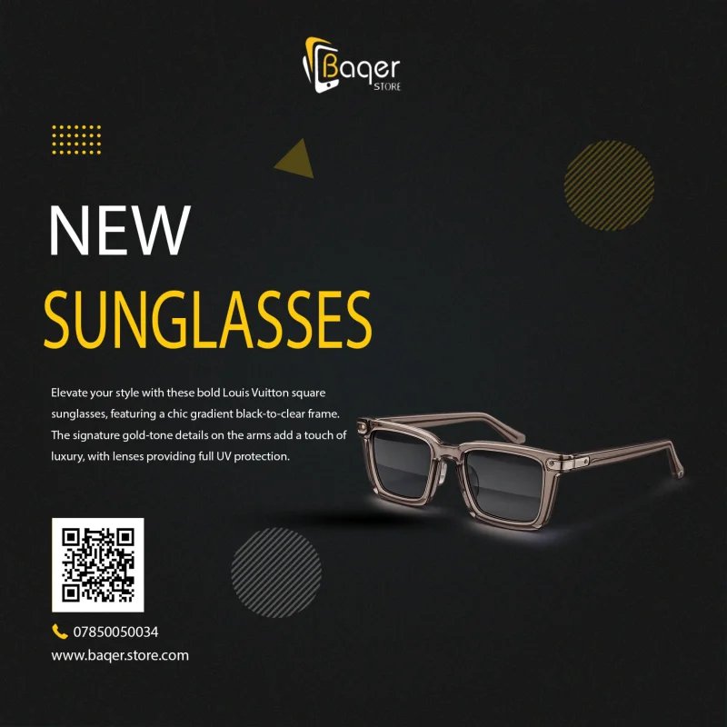 نظارات Louis Vuitton Square Gradient (LV Rise)