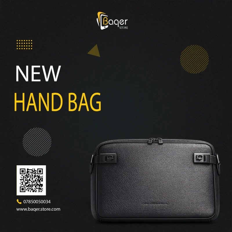 Salvatore Ferragamo Minimal Leather Crossbody Bag – Black Edition