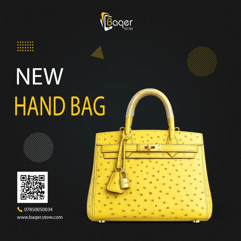 Hermès Birkin Ostrich Leather Bag