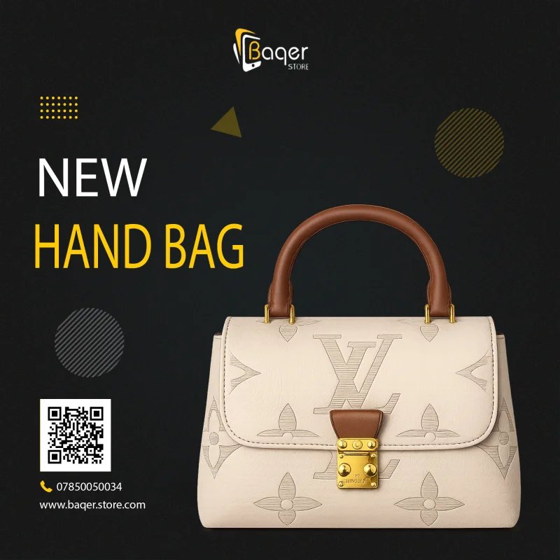 Louis Vuitton Monogram Lock Top Handle Bag – Cream Edition