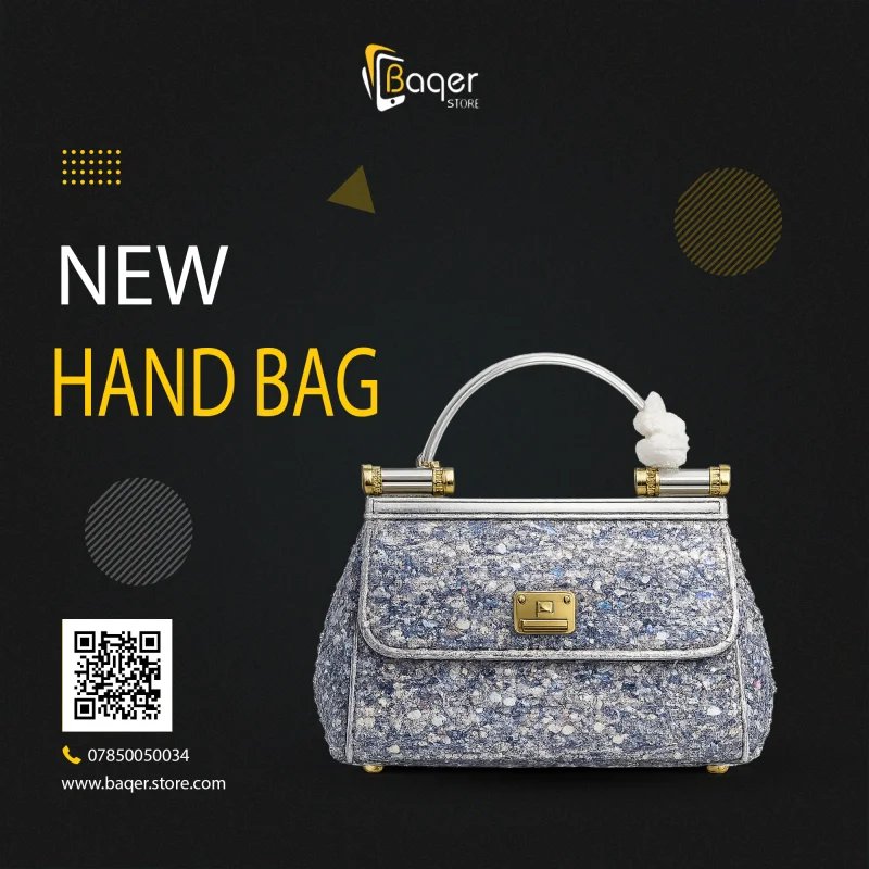 Dolce & Gabbana Glitter Top Handle Mini Bag