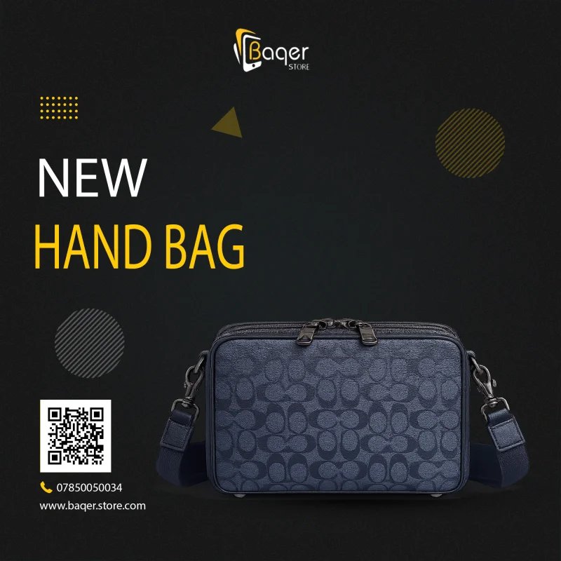 Coach Signature Jacquard Crossbody Bag