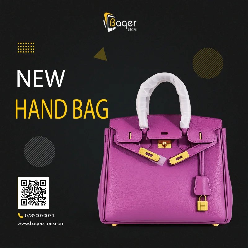 Hermès Birkin 25 Rose Purple Bag