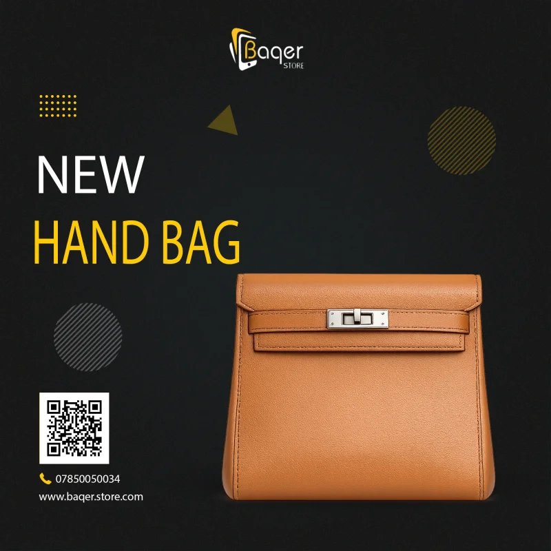 Hermès Kelly Leather Clutch Bag