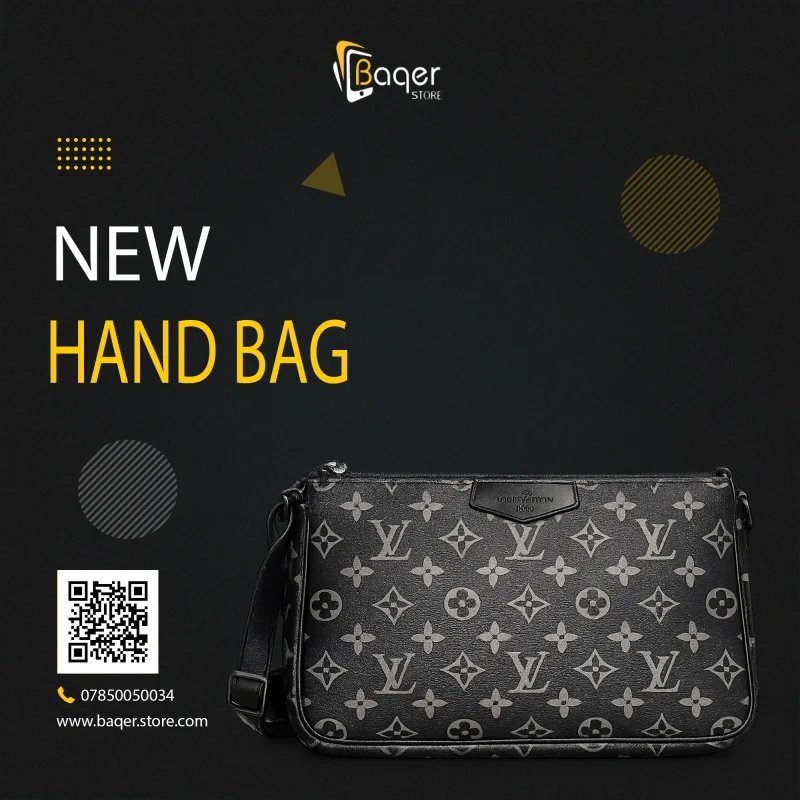 Louis Vuitton Monogram Eclipse Messenger Bag – Classic Edition