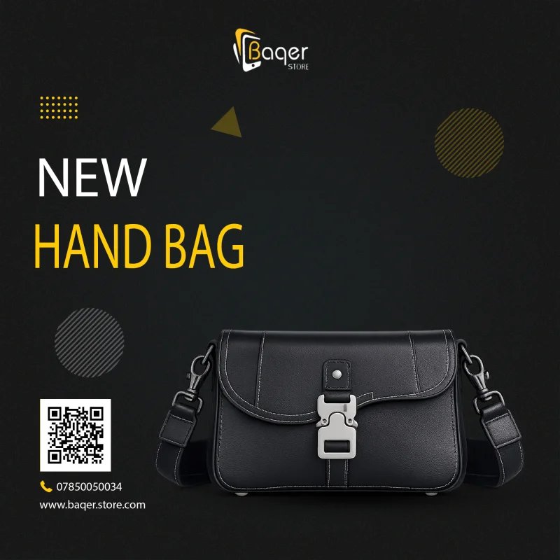 Prada Classic Leather Buckle Crossbody Bag