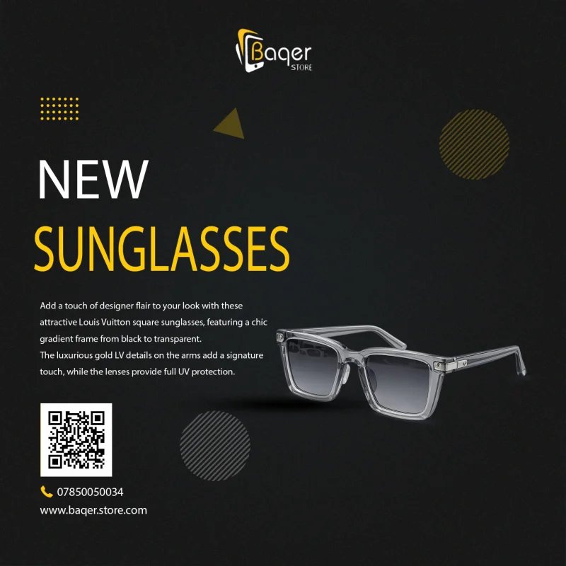 نظارات Louis Vuitton Square Gradient (LV Rise)