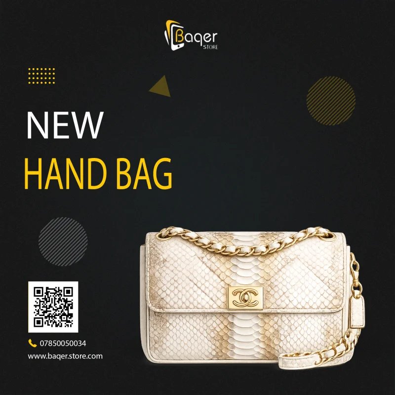 Chanel Classic Python Flap Chain Bag