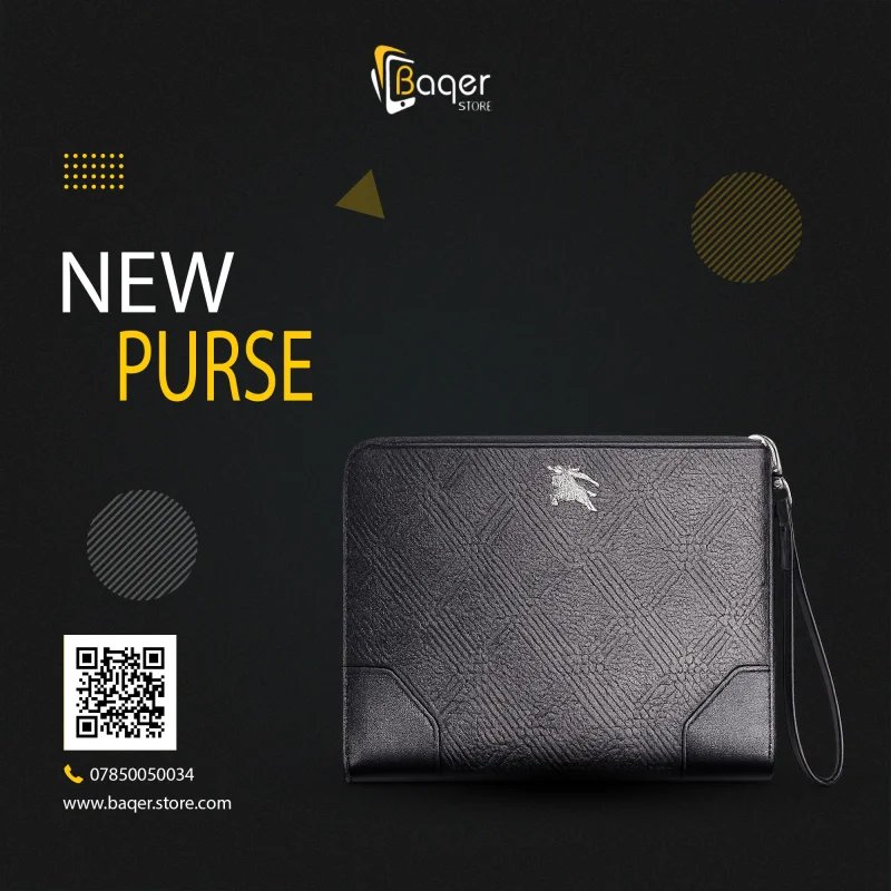 Burberry London Check Zip Wallet – Black Edition